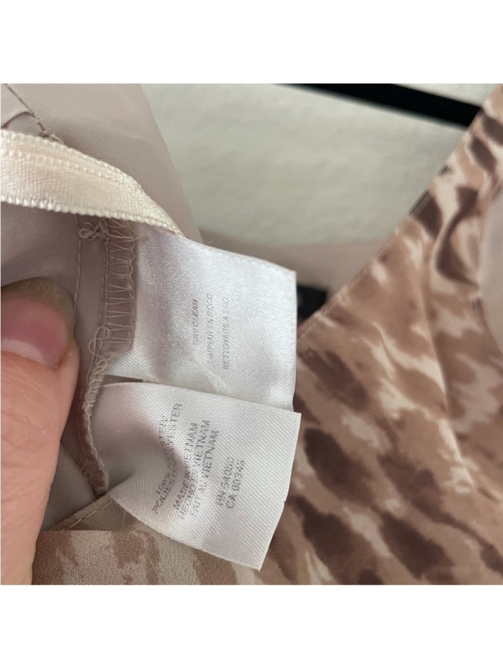 Vintage‎ Jones NY Layered Tiered Slip Maxi Dress Size 4 - Picture 10 of 10